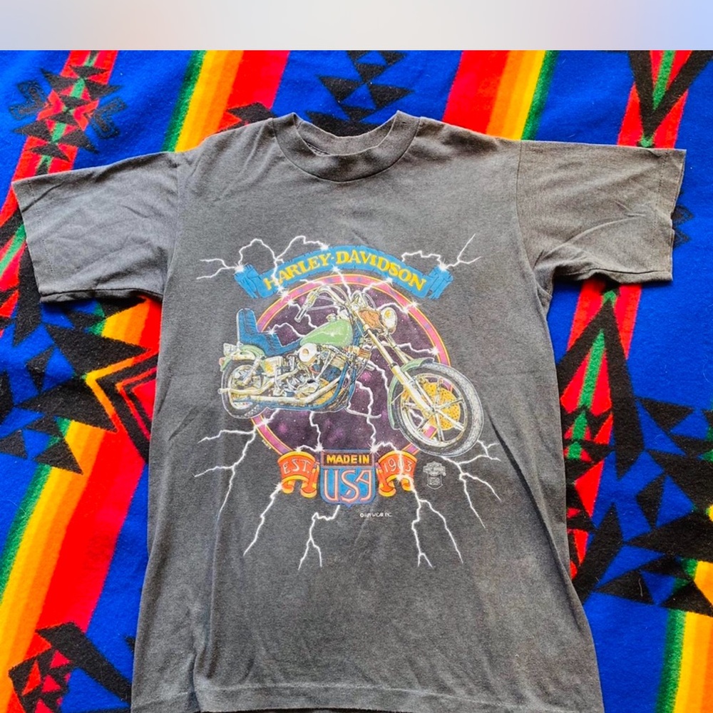 Vintage Harley-Davidson Graphic T-Shirt